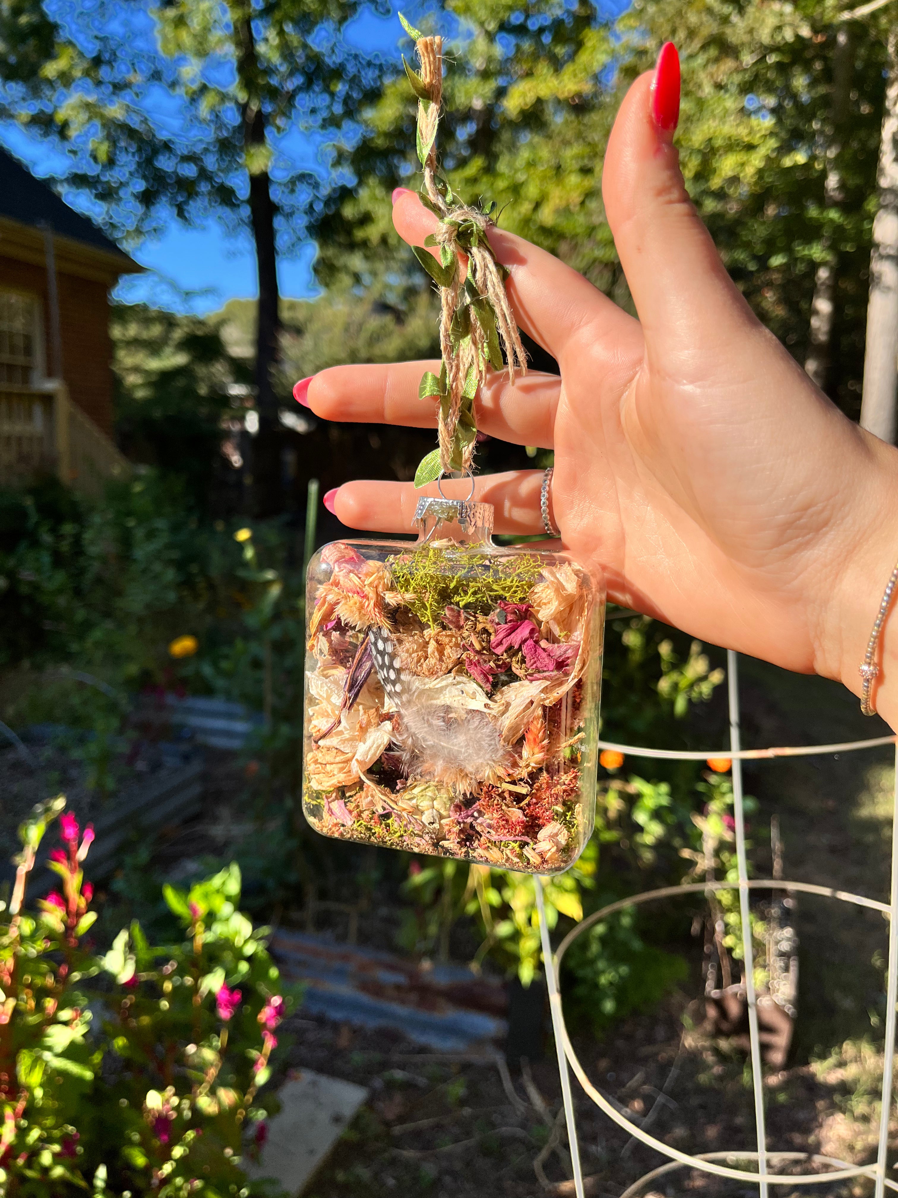 Dried Floral Ornaments