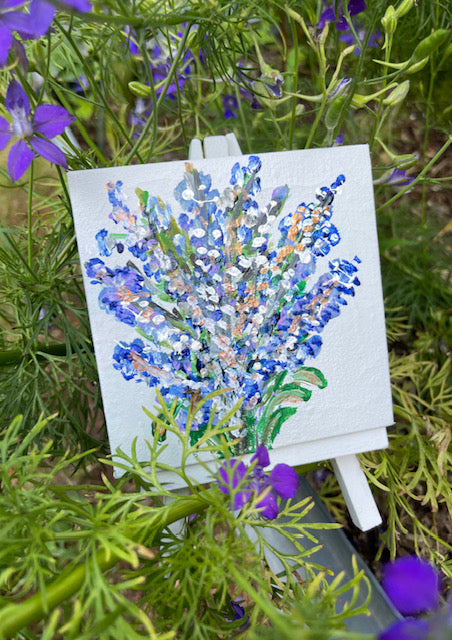 lavender birth flower month Birth Month Flower Paintings – Red Garden Basket