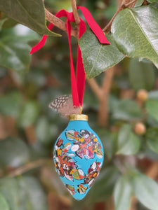 Hand Painted Ornament by Melanie - Sky